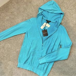 NWT Tommy Bahana sea glass hoodie- size small